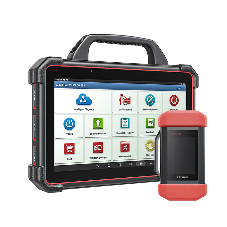 Launch X431 PAD VII With Smartlink C VCI