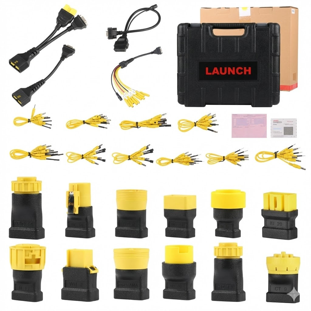 Launch Heavy Duty Truck Software License & Adapter Kit