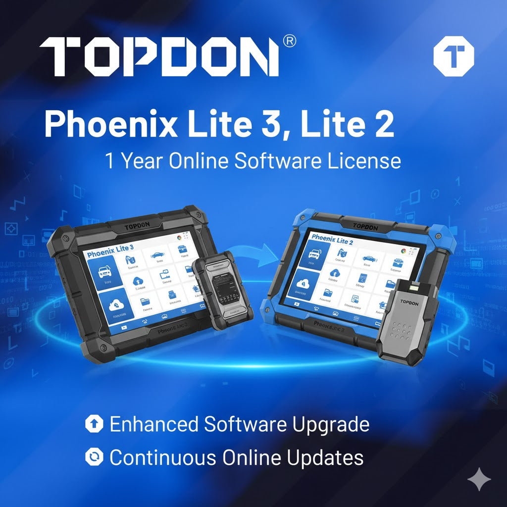 TOPDON Phoenix Lite2 & Lite 3 Software Update – 1 Year Online License